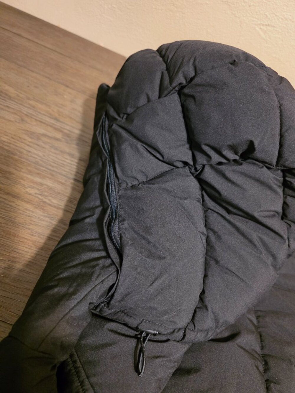 BCBGMAXAZRIA Hooded Collared Puffer Coat NWT Black XS Quilted Winter Jacket - Picture 10 of 16